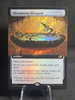 Thrumming Hivepool (Extended Art) Edge of Eternities Foil - Image 1