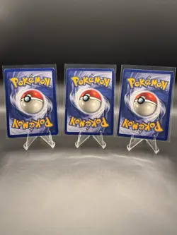 1999 Pokemon Dragonite, Articuno & Moltres Holo Fossil Set WOTC Vintage Rare Lot - Image 2