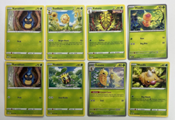 Pokemon Tcg Lot of 8 Karrablast, Kakuna, Sunkern Weedle Common basic - Image 1