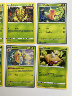 Pokemon Tcg Lot of 8 Karrablast, Kakuna, Sunkern Weedle Common basic - Image 3
