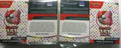 (4)Package English Inc. 6 Booster Packs Pokemon 151 Brand New. - Image 1