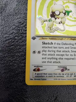 Pokemon Smeargle (NM) Neo Discovery 1st edition Holo Rare 11/75 - Image 5