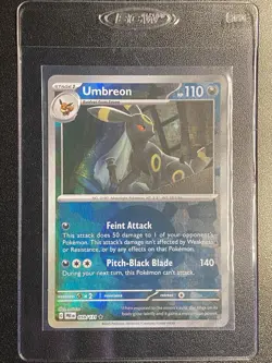 Umbreon Poke Ball Pattern Holo Rare 059/131 Pokemon TCG Prismatic Evolutions NM - Image 4
