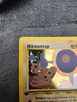 Pokemon TCG Hitmontop Neo Discovery 3/75 Holo Rare 1st Edition LP - Image 2