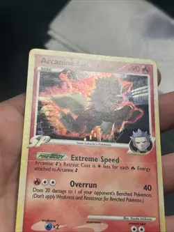 Pokemon TCG Arcanine G Lv60 Holo(swirl) Rare Platinum Supreme Victors 15/147- LP - Image 4