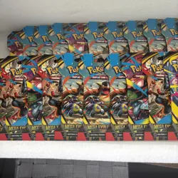 Pokemon TCG Mega Evolution Sleeved Booster Packs LOT OF 26 FACTORY SEALED New 🔥 - Image 1