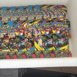 Pokemon TCG Mega Evolution Sleeved Booster Packs LOT OF 26 FACTORY SEALED New 🔥 - Image 2