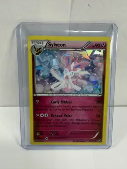 Pokemon Sylveon XY Furious Fists 72/111 Cracked Ice Holo Rare - Image 1