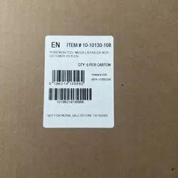 Pokemon Mega Evolution Mega Latias EX Box Case Of 6 Factory Sealed - Image 1