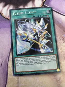 Future Silence LEDE-EN054 - Secret Rare 1st Edition Near Mint Yugioh - Image 1