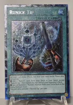 Runick Tip TAMA-EN029 Collector's Rare 1st Edition Yugioh TCG NM/M - Image 1