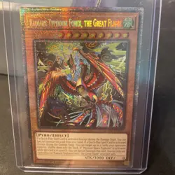 Yugioh Radiant Typhoon Fonix, the Great Flame DOOD-EN017 Starlight Rare NM - Image 1