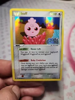 Igglybuff - 21/100 - Pokemon Crystal Guardians Reverse Holo Card NM - Image 1