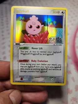 Igglybuff - 21/100 - Pokemon Crystal Guardians Reverse Holo Card NM - Image 4