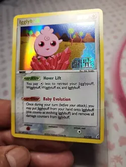 Igglybuff - 21/100 - Pokemon Crystal Guardians Reverse Holo Card NM - Image 5