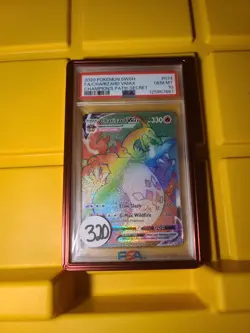 Pokemon TCG Charizard VMAX Champions Path Holo Card 074/073 Secret Rare PSA 10 - Image 1