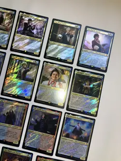 Doctor Who Set 15 Dr’s Art Card Magic the Gathering SURGE FOIL MTG Dalek TARDIS - Image 3