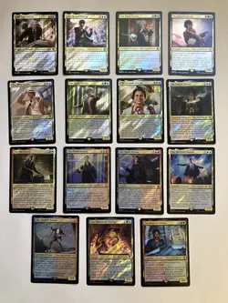Doctor Who Set 15 Dr’s Art Card Magic the Gathering SURGE FOIL MTG Dalek TARDIS - Image 5