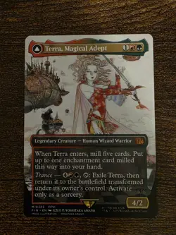 Terra, Magical Adept 323 Esper Terra Mythic Borderless Final Fantasy MTG Regular - Image 1