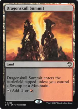 Dragonskull Summit R Commander: Outlaws of Thunder Junction 289 NM - Image 1