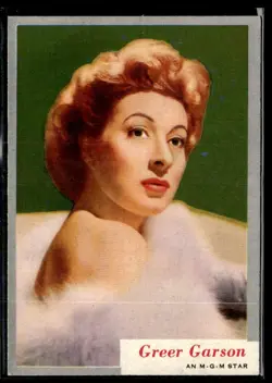 1953 Topps Who-Z-at Stars Greer Garson EXMT SET Break #55 - Image 1