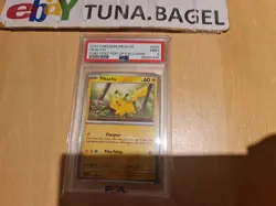 PSA 9 Pokemon Pikachu French Poke Post Pop-Up Exclusive Together Promo 151 S&V - Image 1