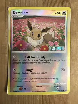 Eevee - 62/100 - Reverse Holo - BK Promo DMG, English Pokemon Pokemon Promos #2 - Image 1