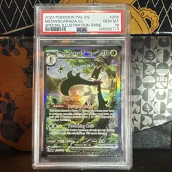 PSA 10 Meowscarada EX 256/193 Pokemon Paldea Evolved Special Illustration Rare - Image 1