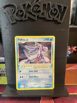 Pokemon Palkia Holo Rare 11/100 D&P Majestic Dawn Moderately Played - Image 1