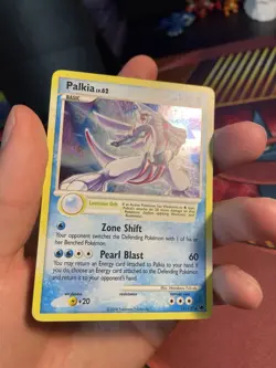 Pokemon Palkia Holo Rare 11/100 D&P Majestic Dawn Moderately Played - Image 3