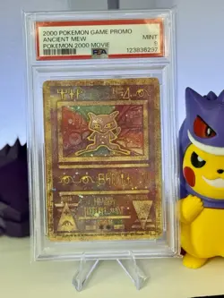 Pokemon Promo Ancient Mew Movie 2000 Promo PSA 9 - Image 1