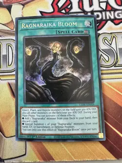 Ragnaraika Bloom LEDE-EN058 - Secret Rare 1st Edition NM Yugioh - Image 1