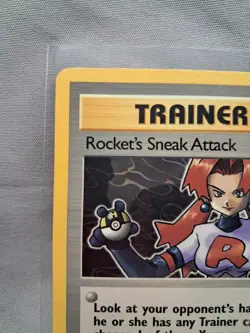 Pokemon 1999-2000 1st Edition Rockets Sneak Attack #72/82 Team Rocket. Raw Card - Image 2