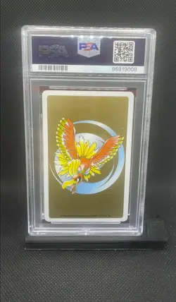 2000 Pokemon Gold Version Poker Playing Cards Steelix 6 Of Spades PSA GEM MT 10 - Image 3