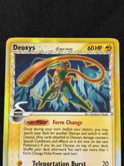Deoxys (Delta Species - Speed Forme) 6/110 Holon Phantoms Holo Rare Pokemon Card - Image 2