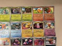 Pokemon Destined Rivals Lot of 32 Reverse Holo Cards / No Duplicates - Image 3