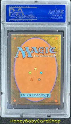 MTG Unlimited Edition 1993 Power Sink PSA 9 Mint Old School 93/94 - Image 2