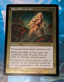MTG *RETRO ETCHED FOIL* Modern Horizons 2 Rare SANCTIFIER EN-VEC NM - Image 1