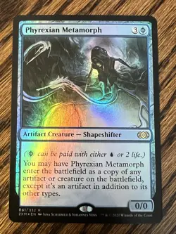 MTG - Phyrexian Metamorph -Double Masters Near Mint Foil​ NM 2XM Magic - Image 1