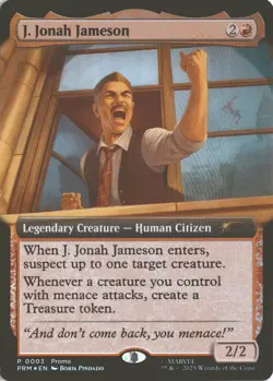 MTG J. Jonah Jameson (0003) *Foil* Promo MagicCon Atlanta 2025 MT/NM Free Ship - Image 1