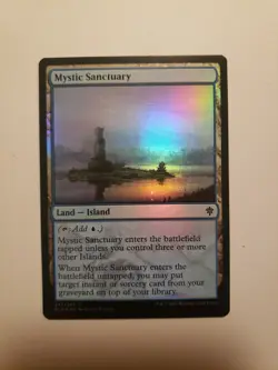MTG Mystic Sanctuary (247) | NM Foil | Throne of Eldraine (ELD) - Image 1