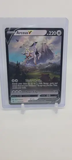 Pokemon - Sword & Shield Promo Arceus V SWSH 204 NM - Image 3