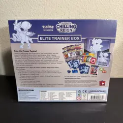 Pokemon TCG Sword & Shield Chilling Reign Elite Trainer Box Sealed New FREE SHIP 820650808630 - Image 2