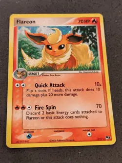 Pokemon TCG: Flareon (2/17) - POP Series 3 Holo LP - Image 1