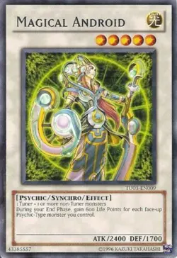 *** MAGICAL ANDROID *** (LP) RARE TU03-EN009 YUGIOH! - Image 1