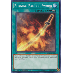 Burning Bamboo Sword - MP18-EN146 - Common - 1st Edition - Yugioh - Image 1