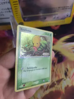 Pokemon Karte Card Knofensa Bellsprout Ex Legend Maker Reverse Stamp Holo NM - Image 2