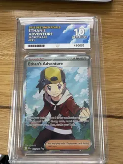 ACE 10 Perfect Subs Pokemon TCG Ethans Adventure 236/182 Destined Rivals Card - Image 1