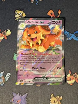 Pokemon Cards Dachsbun ex 067/142 Ultra Rare Stellar Crown - (NM) - Image 1