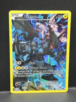 Pokemon TCG Zekrom Black Star Promo Full Art Holo Card XY76 - Image 3